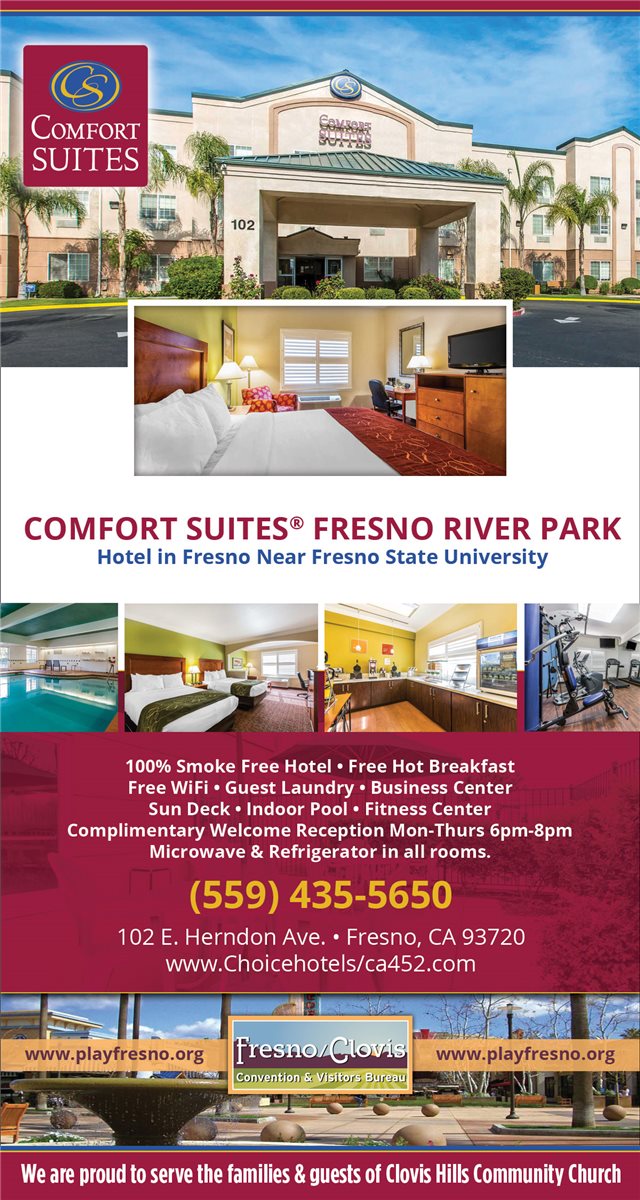 Christians In Business Comfort Suites Fresno River Park Details